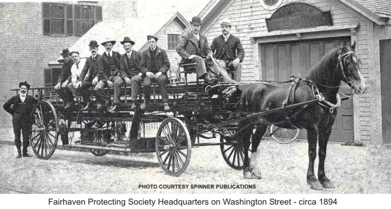 Fairhaven Protecting Society Headquarters on Washington Street - circa 1894