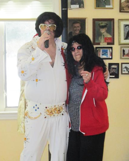 Elvis paid a visit in February 2018.  Fun!