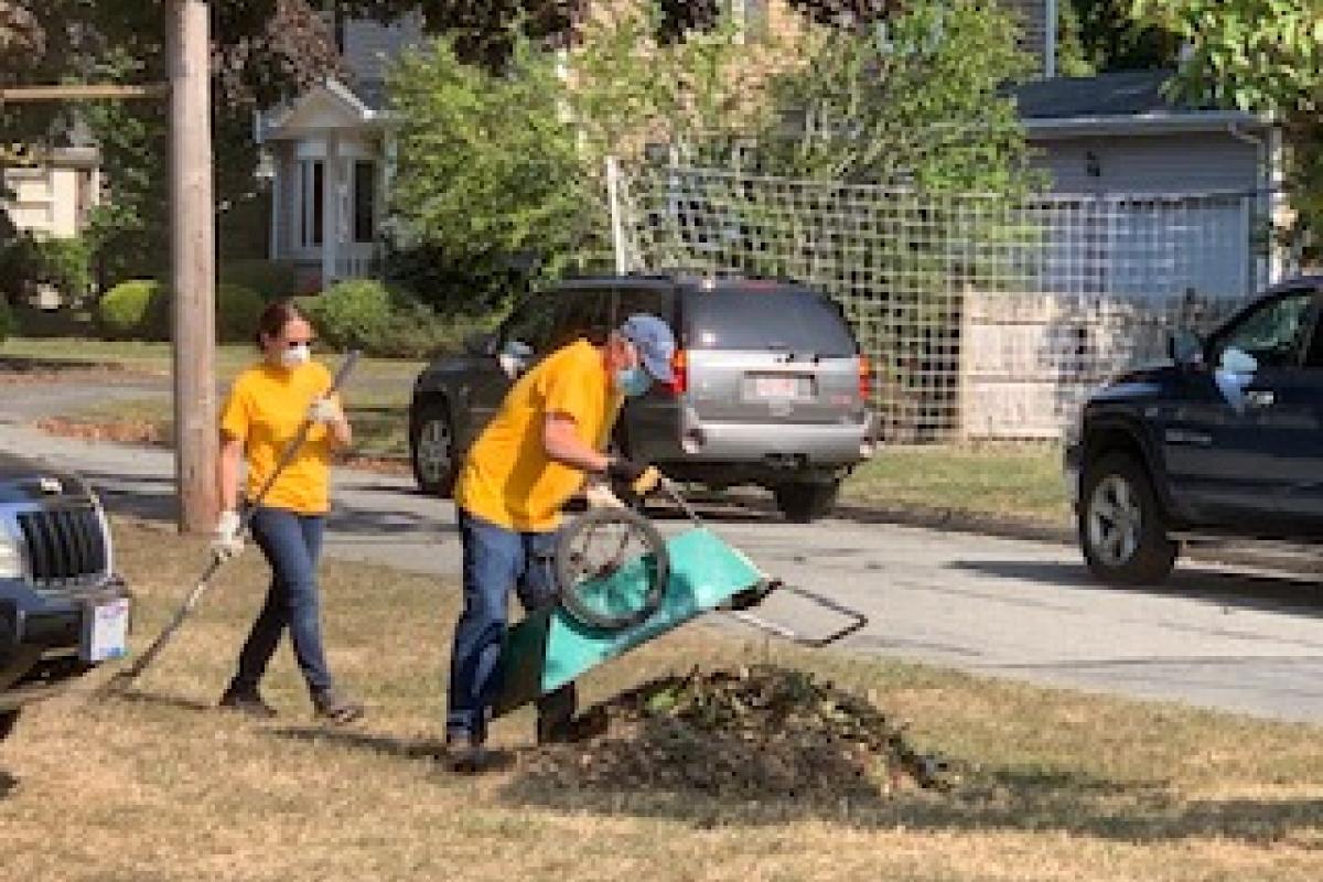Lions Club cleanup 