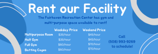 Fairhaven Rec Gym Facility Rentals