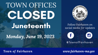 Town Offices Closed-Juneteenth