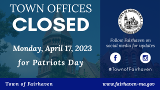 Town Hall Closed - Patriots' Day