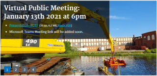 New Bedford Harbor Superfund Site- January 13th 2021 Virtual Public Informational Meeting