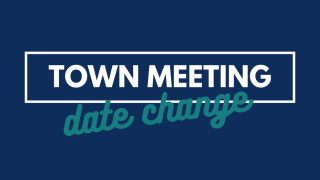 town meeting date change