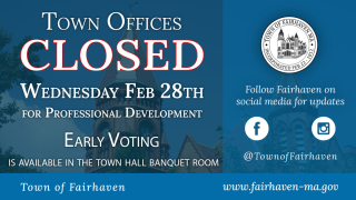 Town Offices Closed on Wednesday Feb. 28