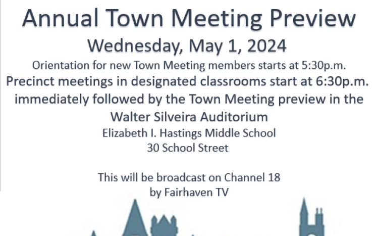 Town Meeting Preview