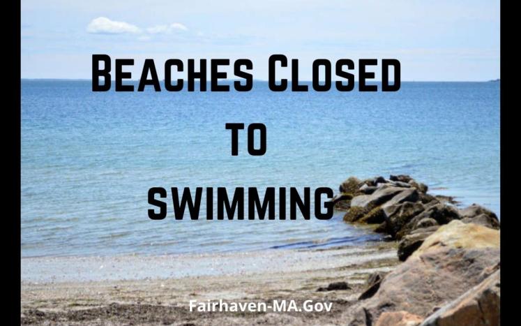 beaches closed to swimming