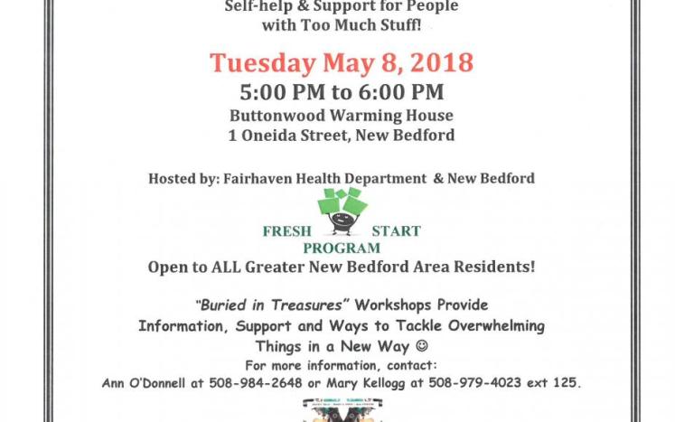 Press Release - The Fairhaven Health Department, along with the New Bedford Fresh Start program, are co-sponsoring an informatio