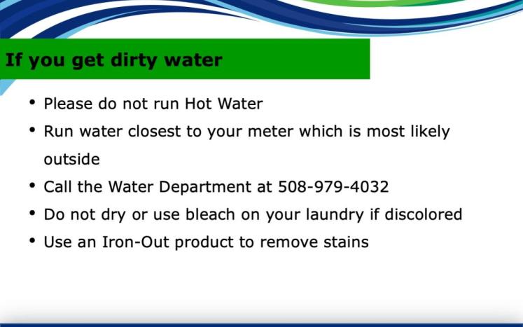 Dirty Water Guidelines