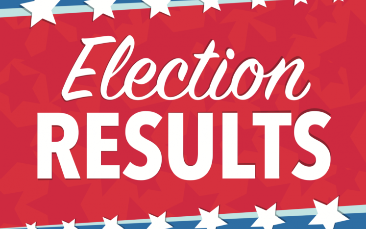 election results with stars