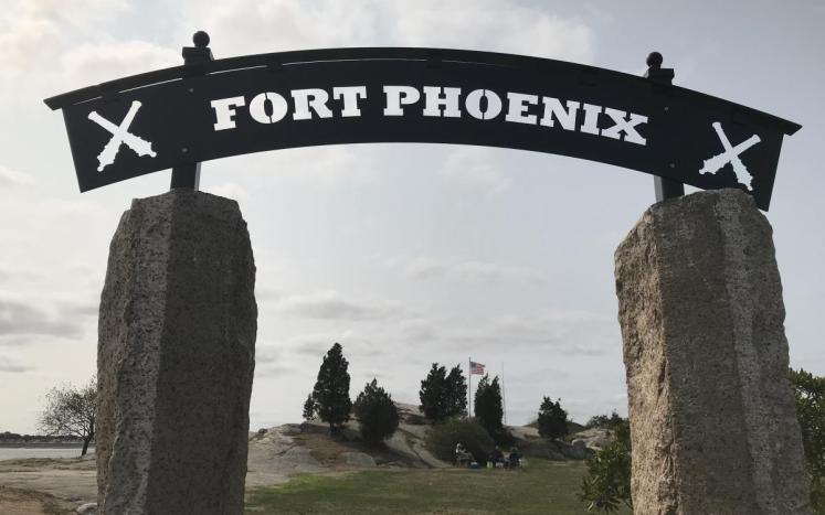 Grand Entrance to Fort Phoenix 