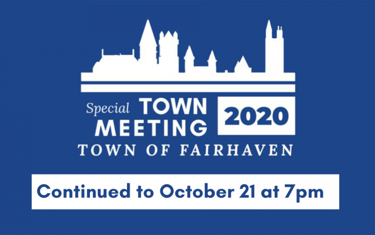 Special Fall Town Meeting Continues