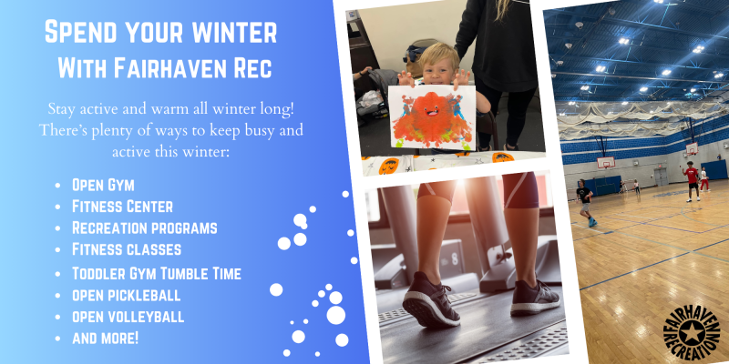 Spend the winter with Fairhaven Recreation